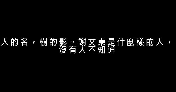 謝文東經典語句 0 (0)