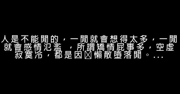 经典语录：盈一眸恬静，书一抹情怀 0 (0)