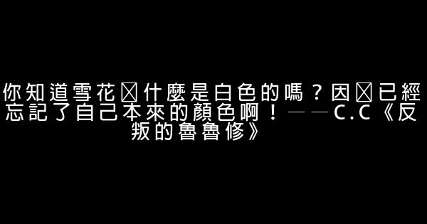 经典动漫语句 1