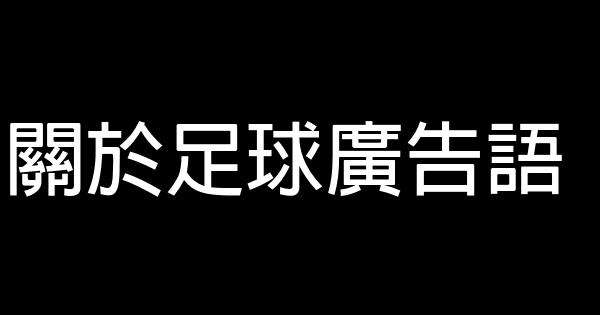 關於足球廣告語 0 (0)