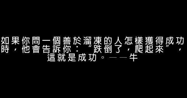 關於成功的勵志名言佳句大全 0 (0)