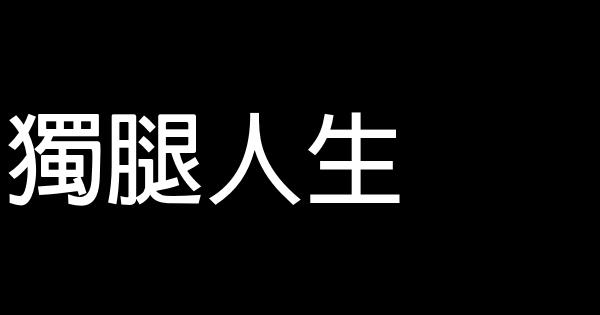 獨腿人生 0 (0)