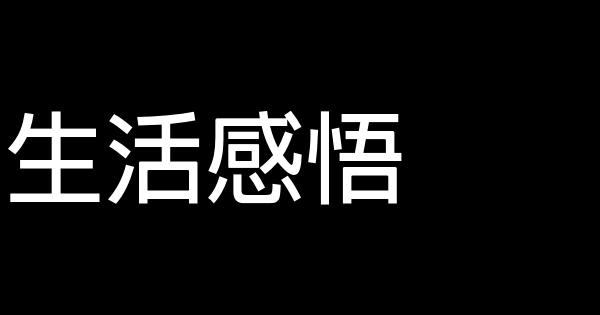 生活感悟 0 (0)