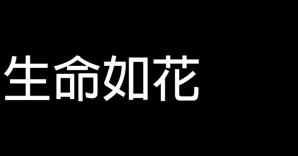 生命如花 1