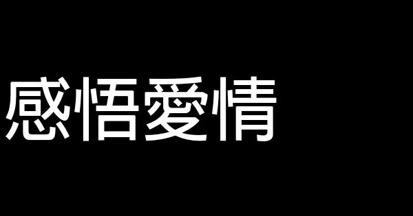 感悟愛情 1