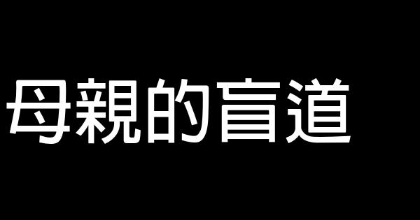 母亲的盲道 1