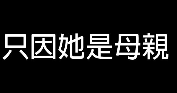 只因她是母親 0 (0)