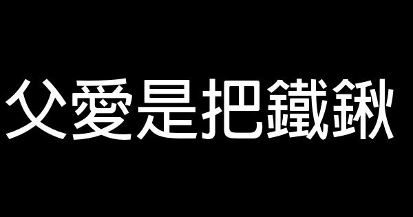 父愛是把鐵鍬 0 (0)