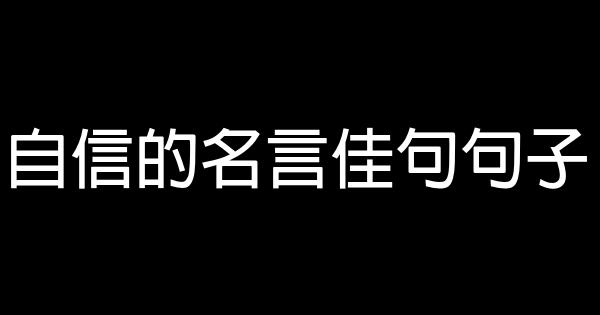 自信的名言佳句句子 假笑貓故事