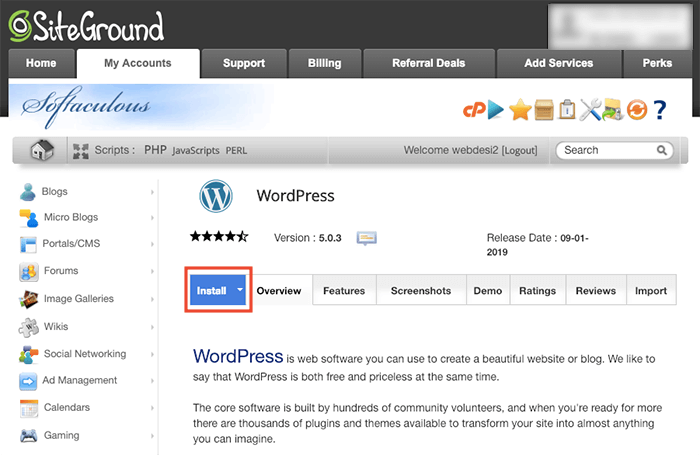 超简单 SiteGround 购买注册+WordPress 安装教学 18